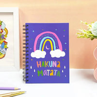 Hakuna Matata A5 Spiral Notebook