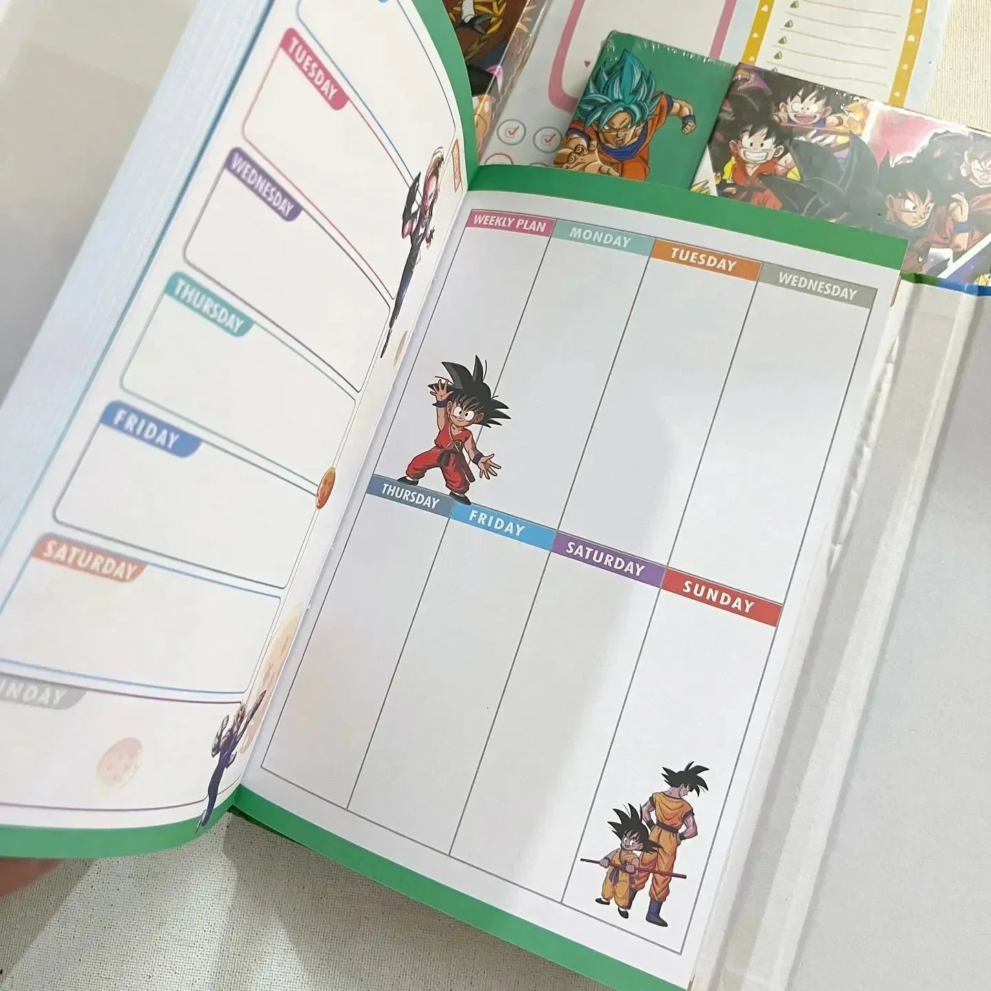 Dragon Ball Z-Fighter Log A5 Diary