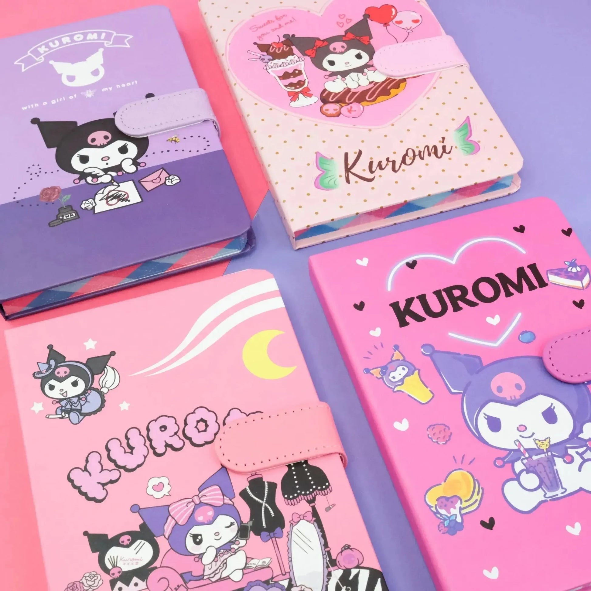 Rebel Notes Kuromi Magnetic Journal
