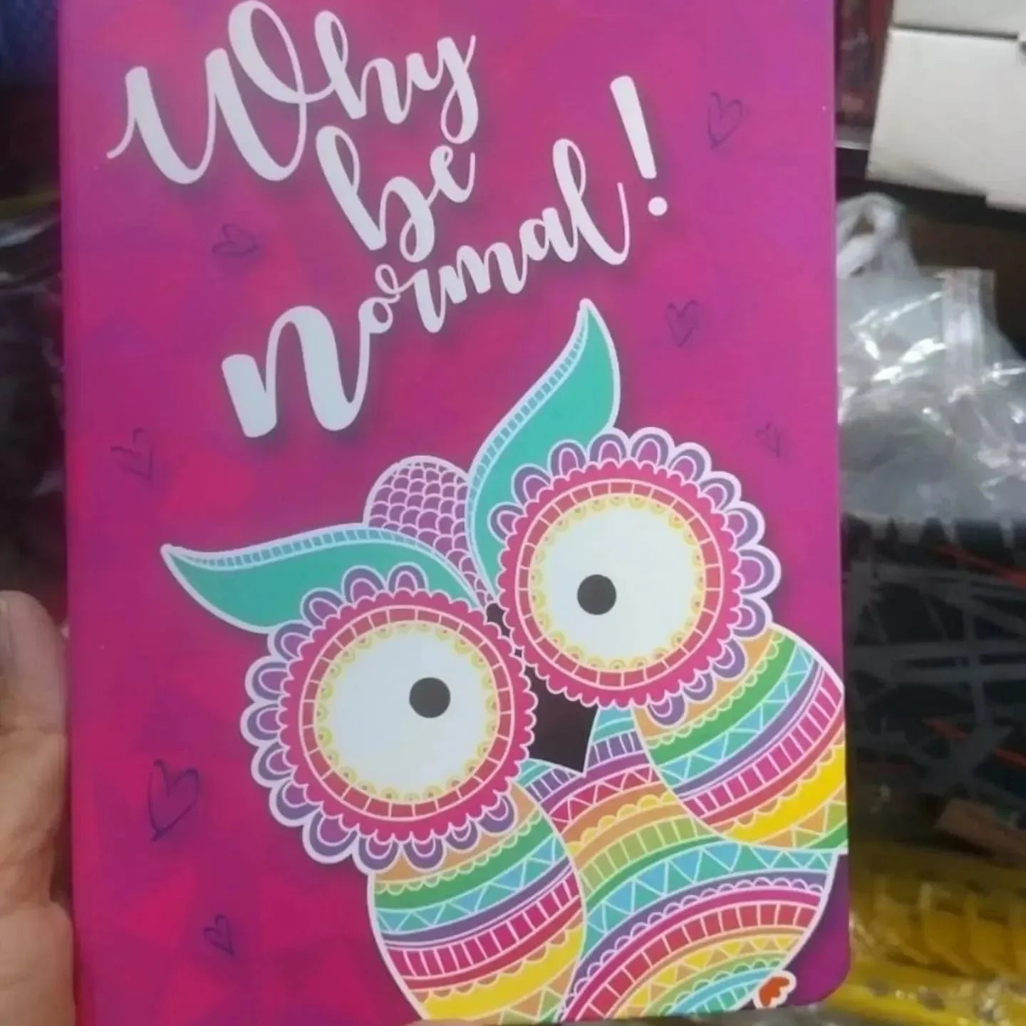 Why Be Normal A5 Notebook