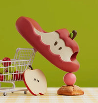 Kawaii Apple Slippers PN7059 - Bear Hugs