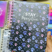 Stay Pawsitive A5 Notebook