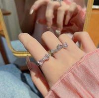 Hello Kitty Pink Bow Promise Ring - Bear Hugs