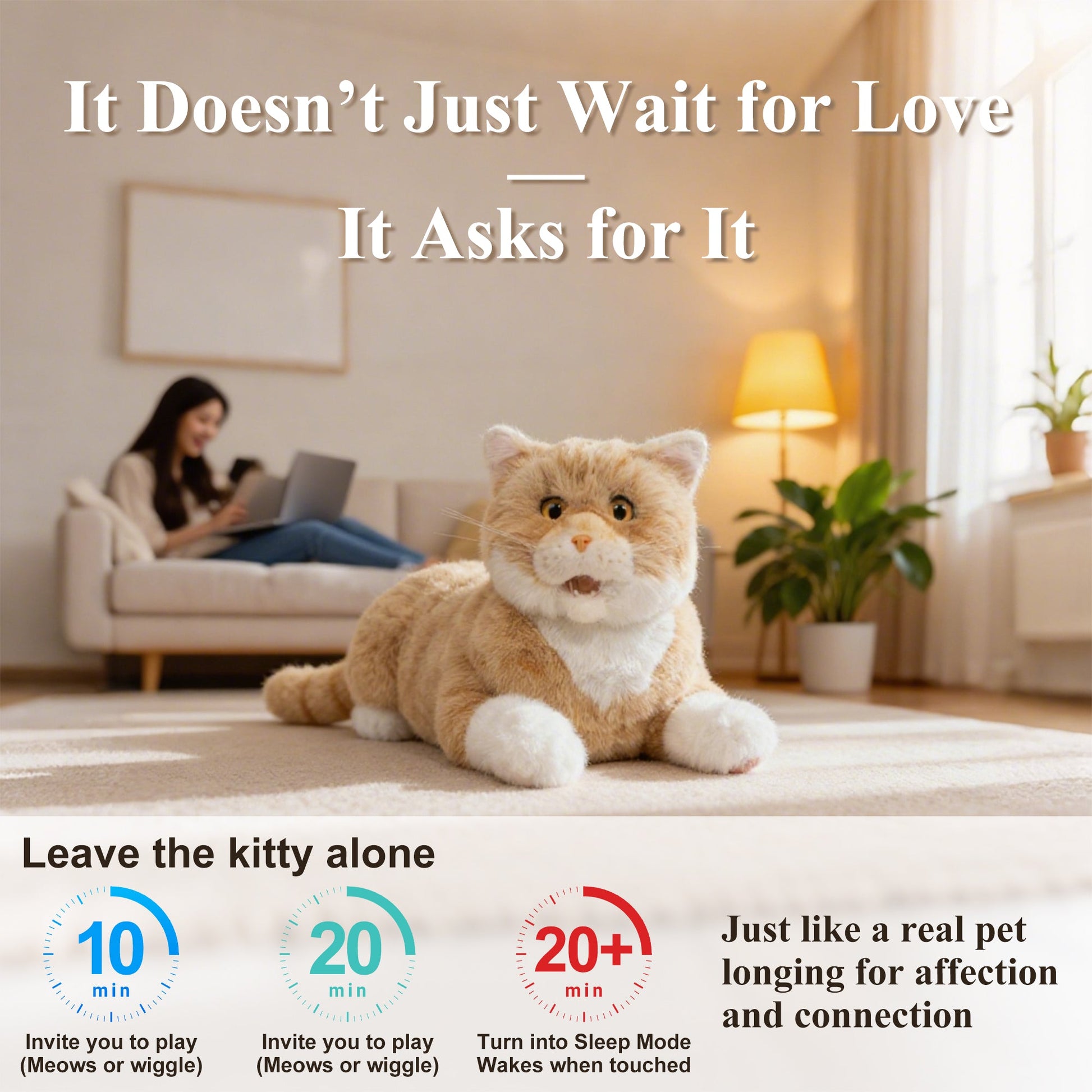 Chongker Matecat Pro Interactive Cat Companion