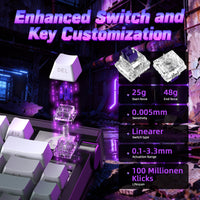 ATTACK SHARK R85 HE Rapid Trigger Keyboard