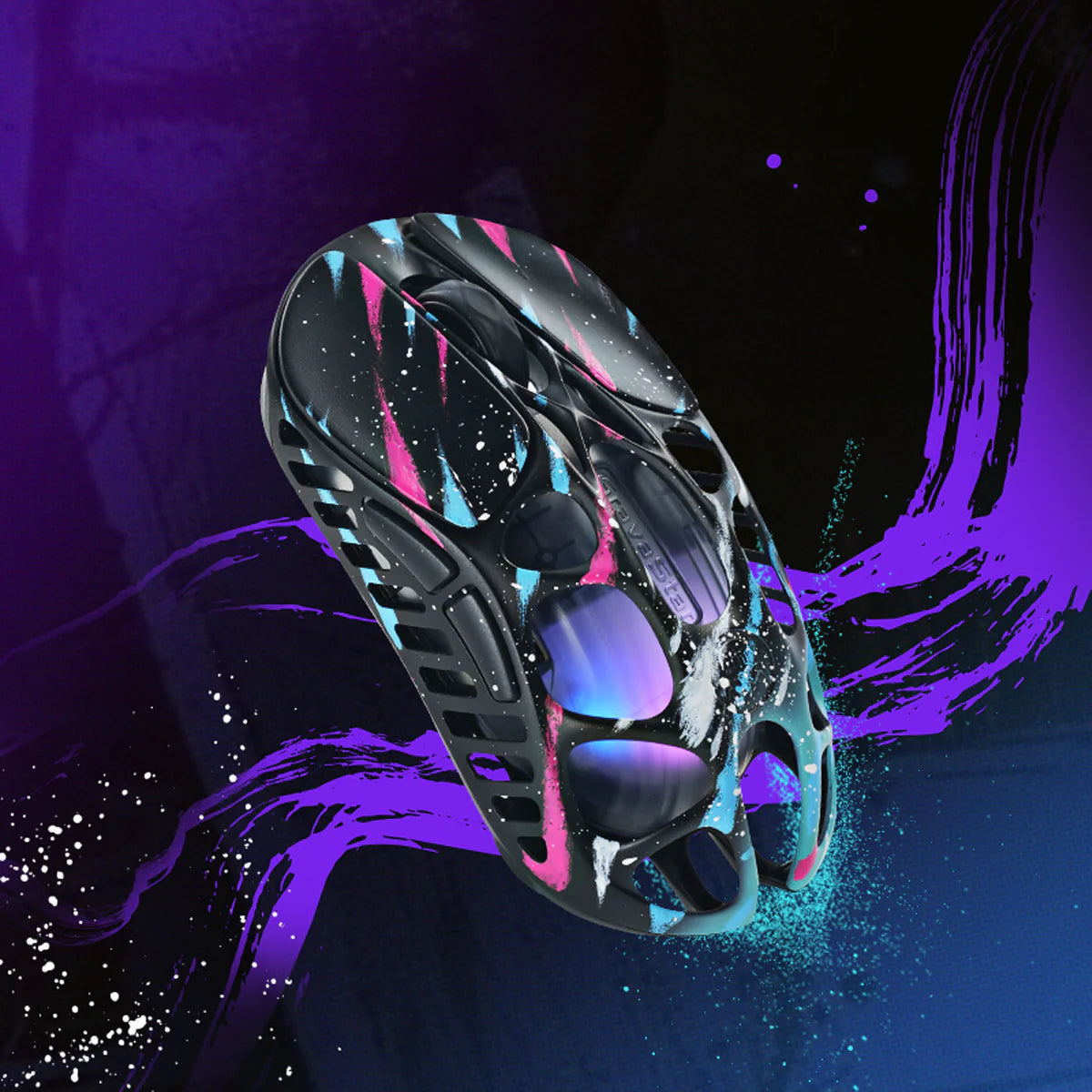 Gravastar Mercury X Pro Neon Graffiti Mouse