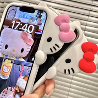 Hello Kitty Hide-and-Seek Silicone Case (For iPhone)