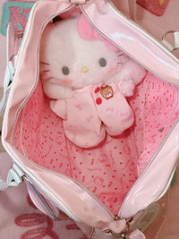 Hello Kitty Luxe Weekender Duffel Bag
