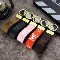 Signature Loop Premium Leather Keychain