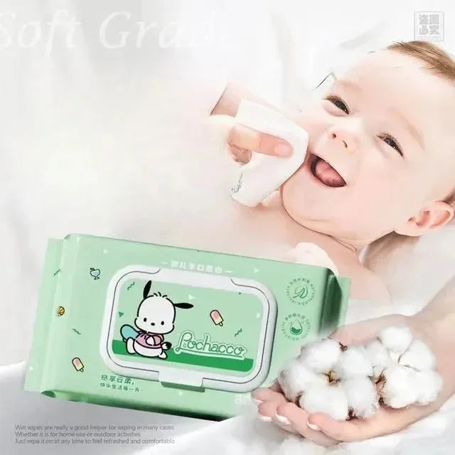 Sanliou Pure Touch Water Wipes (80 pcs)