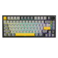 ATTACK SHARK X820Ultra Tri-mode Gasket Mechanical Keyboard - Bear Hugs