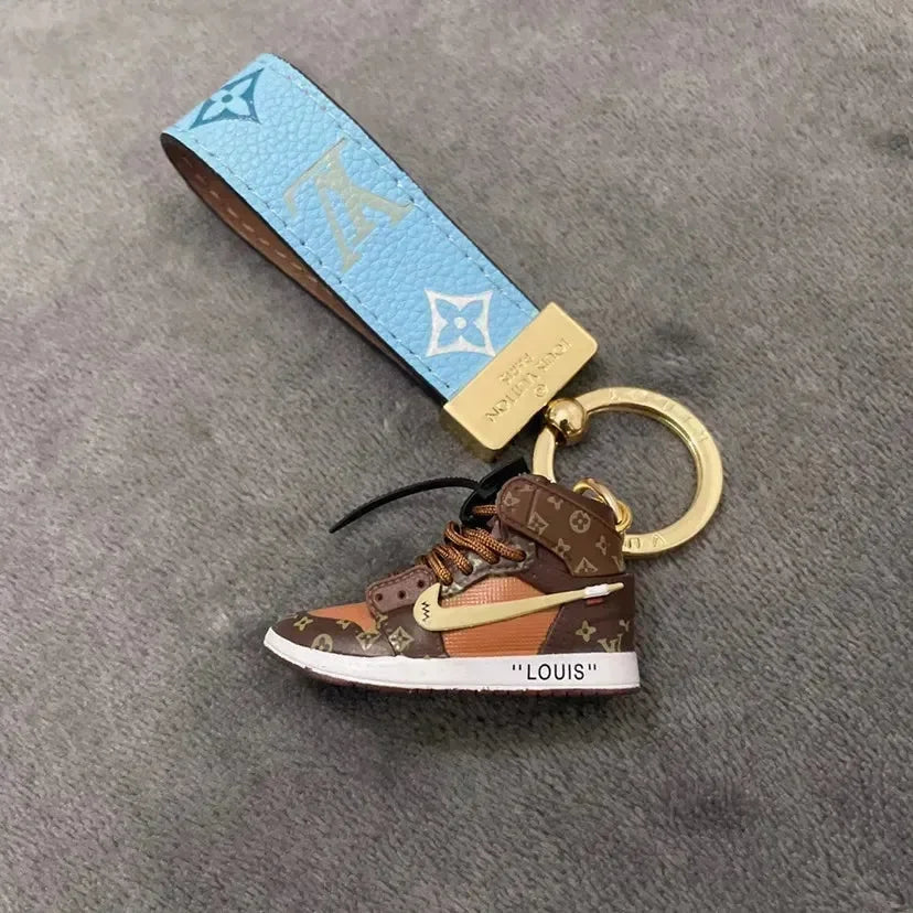 Monogram Kick Premium Sneaker Keychain