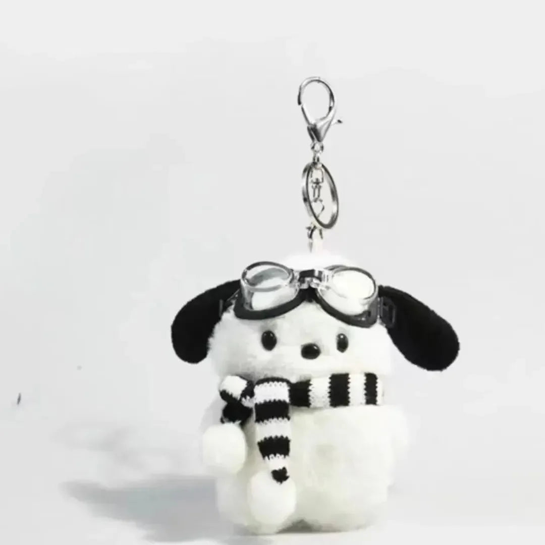 Adventure Ready Pochacco Plush Keychain
