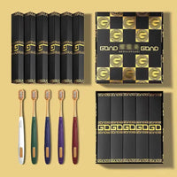 Black Gold Luxe Premium Toothbrush Set