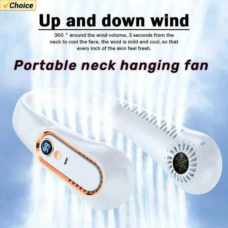 5-Speed Bladeless Neck Fan - Bear Hugs