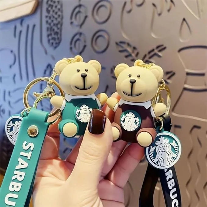 Starbucks Bear 3D Keychain