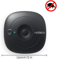 Nobico Ultrasonic Pest EU Plug Repeller, Powerful Plug-In Rodent Electromagnetic Repellent Pest Deterrent Dust Mite Controller With Night Light For Insects Rodents Mice Rats Flies Ants(Black) - Bear Hugs