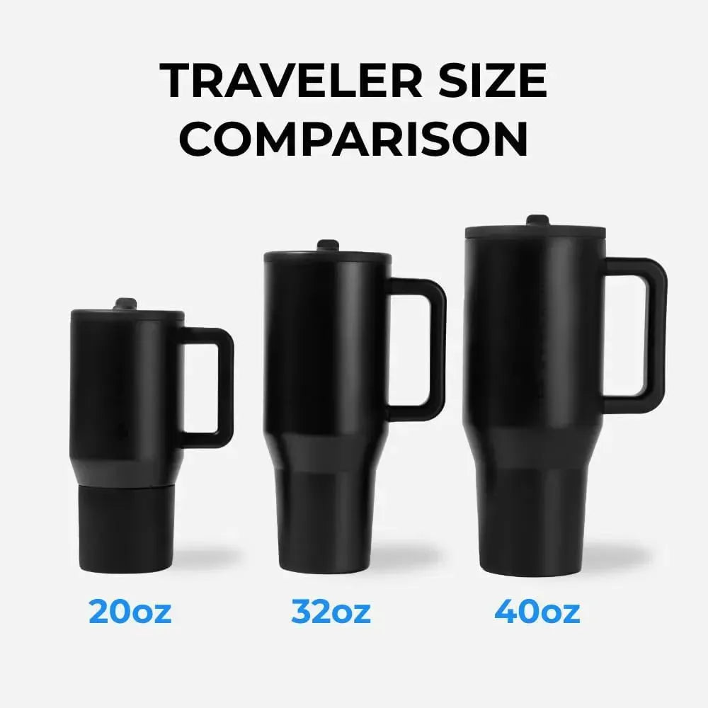 HydroJug Traveler Stylish and Leakproof Tumbler (32 oz)