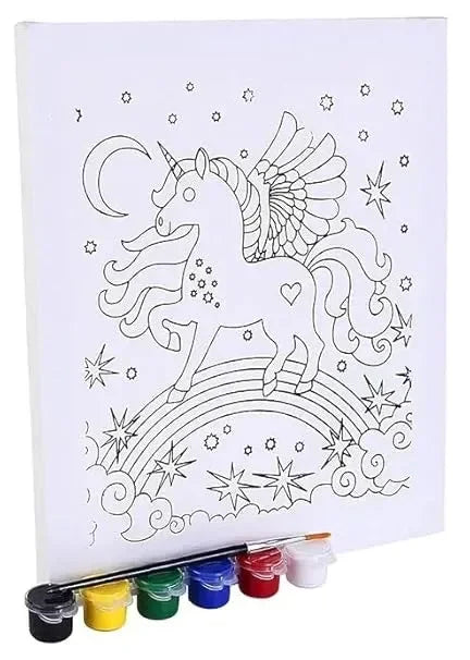 Blank Artistic Pre-Drawn Canvas Set (6x6)