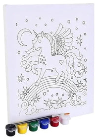 Blank Artistic Pre-Drawn Canvas Set (6x6)