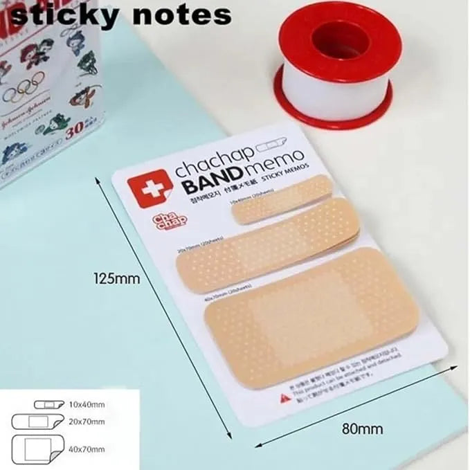 Premium Band-aid Sticky Notes