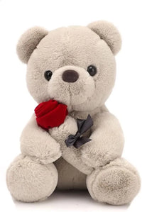 Valentine Rose Teddy Bear (30 cm)