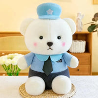 Cute Police Bear Plushie (25 cm)