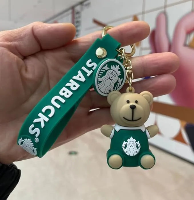 Starbucks Bear 3D Keychain