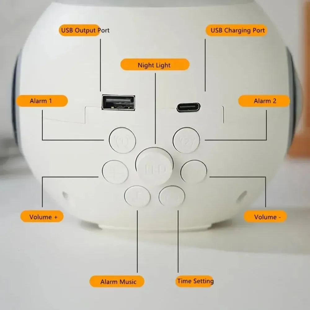 Emoji Express 3-in-1 Alarm Clock