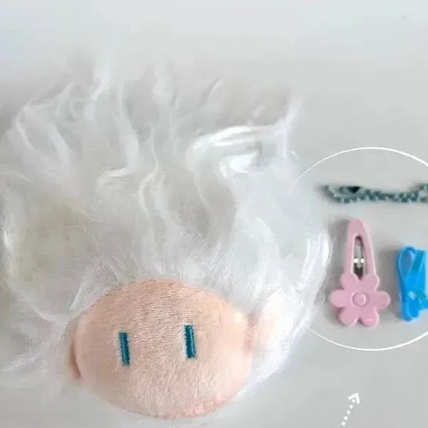 Wiggly Wonders Doll Head Keychain
