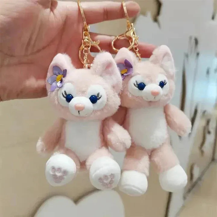 Disney LinaBell Cat Plush Keychain