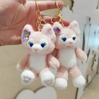 Disney LinaBell Cat Plush Keychain