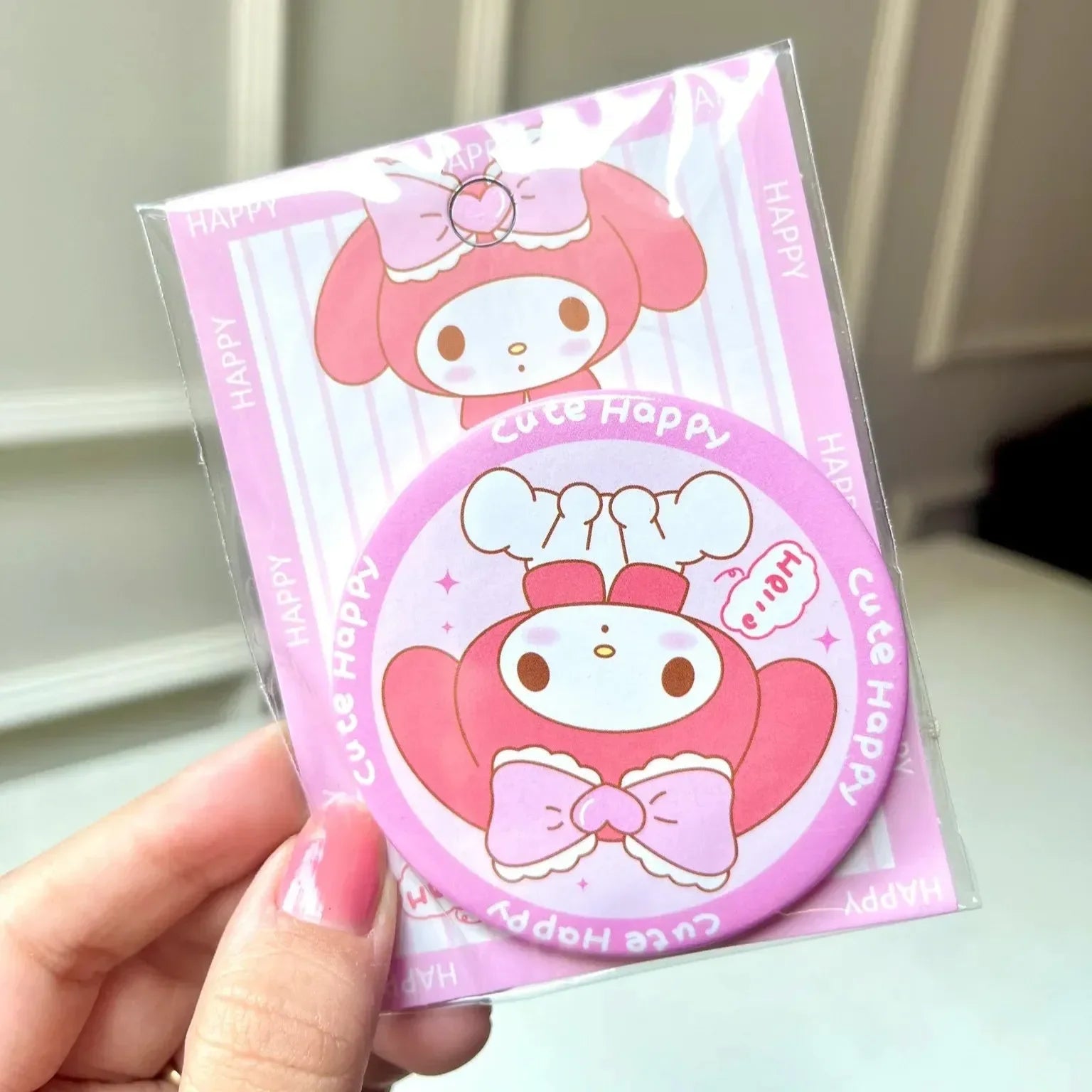 Sanliou Sparkle Pocket Makeup Mirror