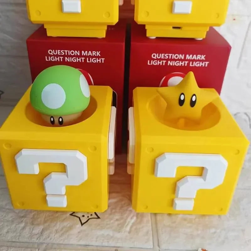 Super Mario Interactive Block Lamp