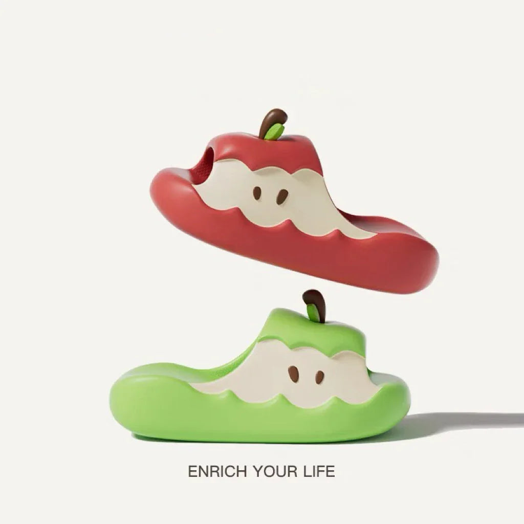 Kawaii Apple Slippers PN7059 - Bear Hugs