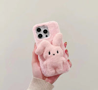Rabbit Soft Phone Case for iPhone 11/11pro/11pro max/12/12pro/12pro max/13/13pro/13pro max/14/14pro/14plus/14pro max/15/15pro/15pro max/15plus/16/16pro/16pro max PN6863 - Bear Hugs