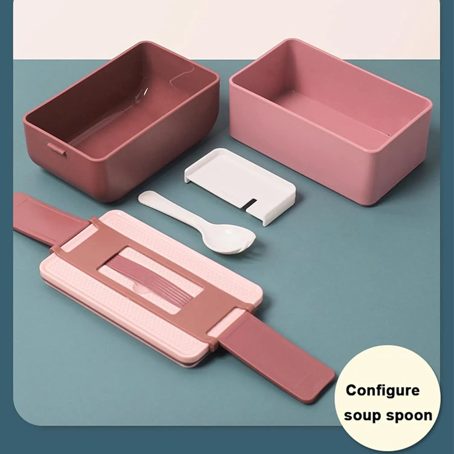 Hortela Double-Layer Bento Lunch Box