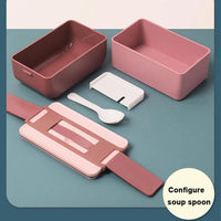 Hortela Double-Layer Bento Lunch Box