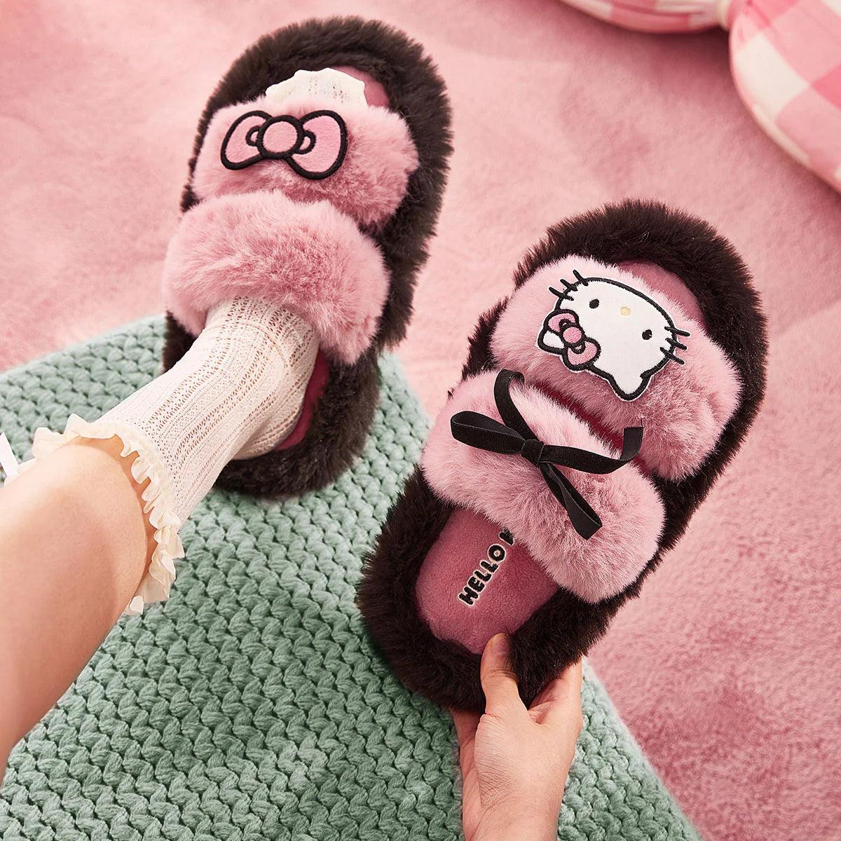 Hello Kitty Enchanted Bow Slippers - Bear Hugs