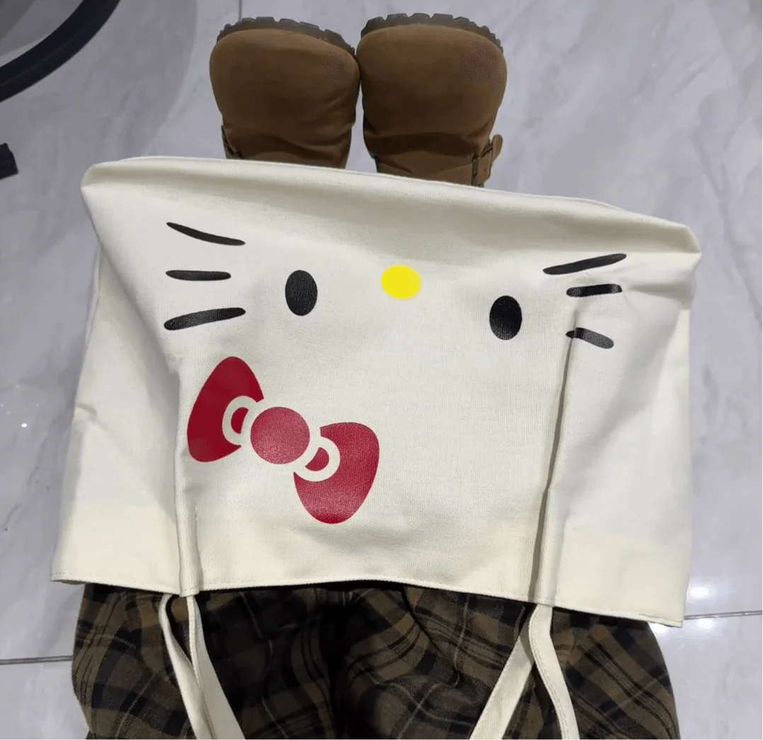 Hello Kitty Canvas Luxe Tote Bag