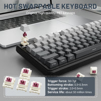 ATTACK SHARK X98PRO Wireless Gaming Keyboard - Bear Hugs