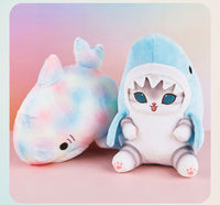 Mofusand Shark Cat BIG Plush Doll 28cm Random Color - Bear Hugs
