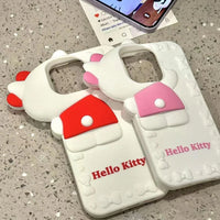 Hello Kitty Hide-and-Seek Silicone Case (For iPhone)