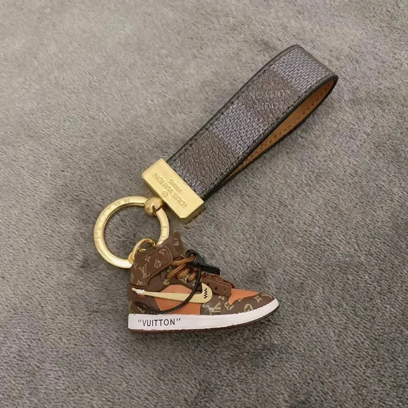 Monogram Kick Premium Sneaker Keychain