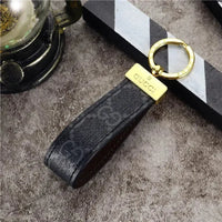 Signature Loop Premium Leather Keychain