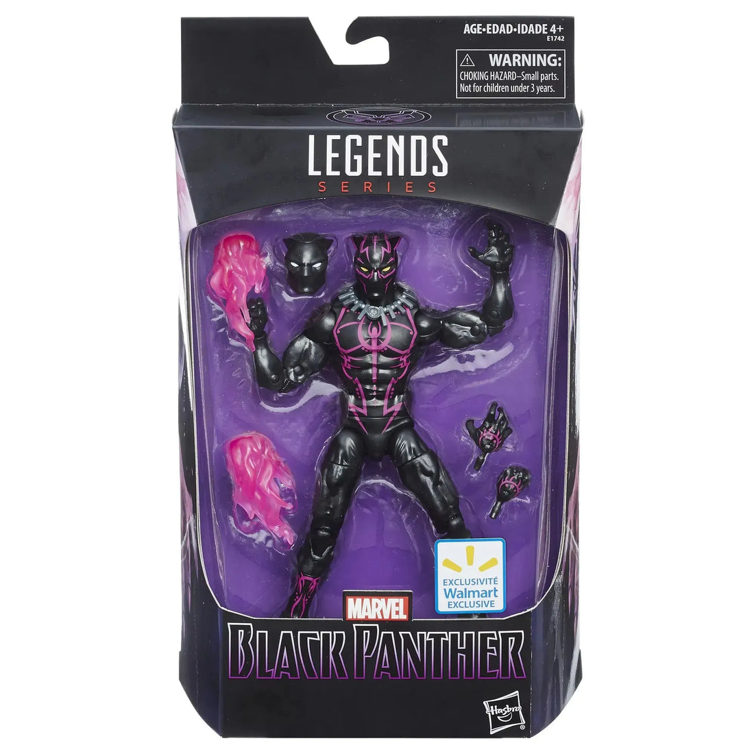 Legends Black Panther Vibranium Figure (16 cm)