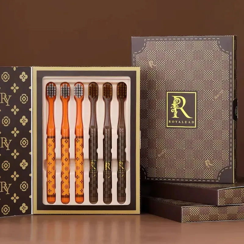 RY Monogrammed Luxury Toothbrush Set