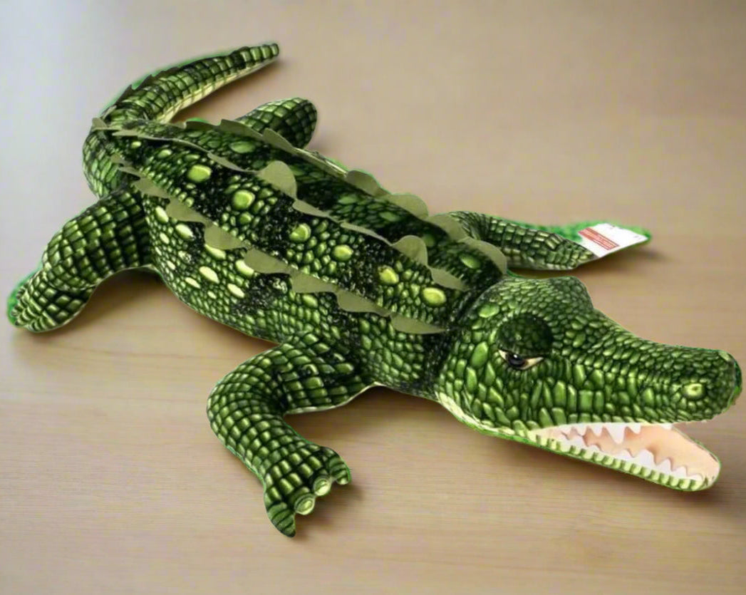 Hyper Real Giant Crocodile Plushie (60 cm)