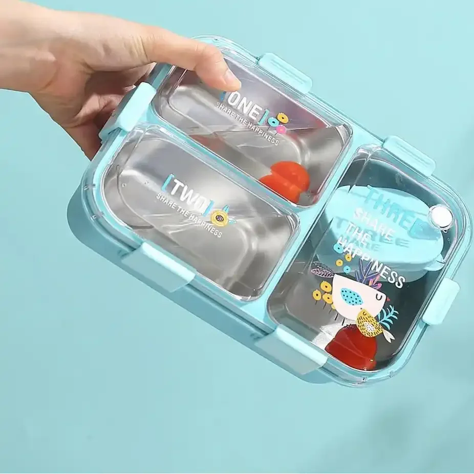 Pack Smart 3-Compartment Lunch Box