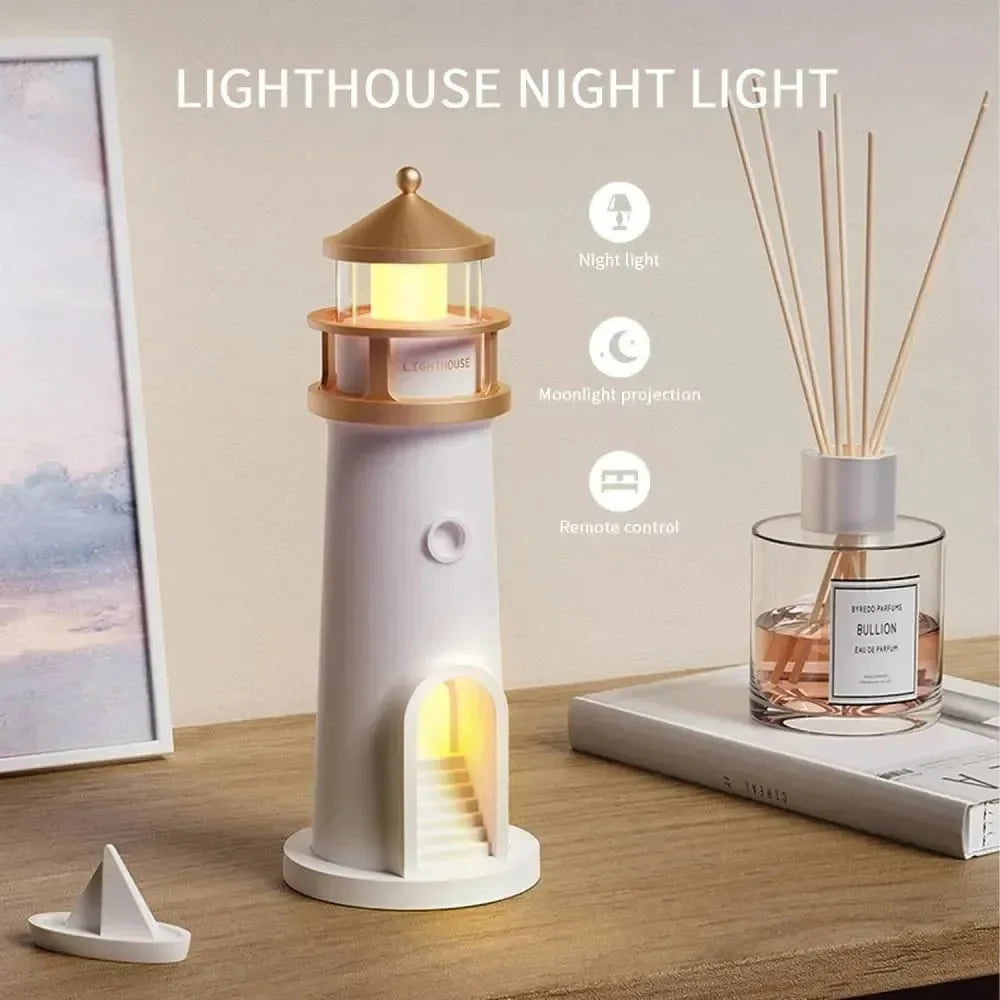 Lighthouse Moon Projector Lamp